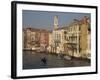 Houses on the Grand Canal in Venice, UNESCO World Heritage Site, Veneto, Italy, Europe-Rainford Roy-Framed Photographic Print