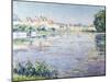 Houses on the Lake in Boitsfort-Paul Mathieu-Mounted Giclee Print