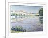 Houses on the Lake in Boitsfort-Paul Mathieu-Framed Giclee Print