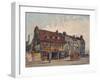 'Houses on West Side of Church Street, Lambeth', Lambeth Bridge Road, London, c1874-John Crowther-Framed Giclee Print