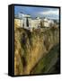 Houses Perched on Cliffs, Ronda, Andalucia, Spain-Rob Cousins-Framed Stretched Canvas