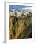 Houses Perched on Cliffs, Ronda, Andalucia, Spain-Rob Cousins-Framed Photographic Print