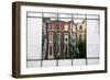 Houses Reflected in Window-Felipe Rodríguez-Framed Photographic Print