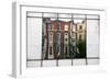 Houses Reflected in Window-Felipe Rodríguez-Framed Photographic Print