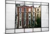 Houses Reflected in Window-Felipe Rodríguez-Mounted Photographic Print