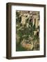 Houses, Sorano, Tuscany, Italy-Bruno Morandi-Framed Photographic Print