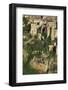 Houses, Sorano, Tuscany, Italy-Bruno Morandi-Framed Photographic Print