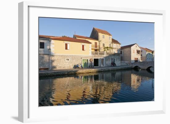 Houses, Vrboska, Hvar Island, Croatia-Guido Cozzi-Framed Photographic Print