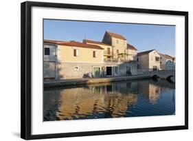 Houses, Vrboska, Hvar Island, Croatia-Guido Cozzi-Framed Photographic Print