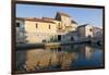 Houses, Vrboska, Hvar Island, Croatia-Guido Cozzi-Framed Photographic Print