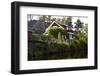 Houses with Lennartsfors in the Dalsland Canal, on Lelång Lake, Dalsland, Värmlands län, Sweden-Andrea Lang-Framed Photographic Print