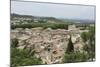 Houses with Terracotta Roof Tiles in the Medieval Old Town of Sommieres-Stuart Forster-Mounted Photographic Print