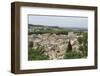 Houses with Terracotta Roof Tiles in the Medieval Old Town of Sommieres-Stuart Forster-Framed Photographic Print
