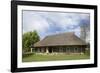 Houses with Thatched Roofs-null-Framed Photographic Print