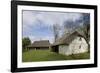 Houses with Thatched Roofs-null-Framed Photographic Print