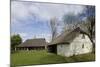 Houses with Thatched Roofs-null-Mounted Photographic Print