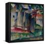 Houses-Aristarkh Vasilyevich Lentulov-Framed Stretched Canvas