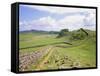 Housesteads, Hadrian's Wall, Northumberland, England, UK-Roy Rainford-Framed Stretched Canvas