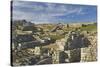 Housesteads Roman Fort from the South Gate, Hadrians Wall, Unesco World Heritage Site, England-James Emmerson-Stretched Canvas