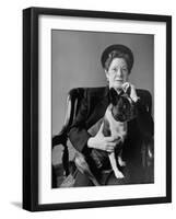 Housewife Bessie Bril, Member of the Brooklyn Grand Jury-Lisa Larsen-Framed Photographic Print