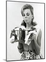 Housewife Cooking-null-Mounted Photographic Print