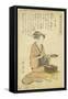 Housewife-Kitagawa Utamaro-Framed Stretched Canvas