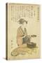 Housewife-Kitagawa Utamaro-Stretched Canvas