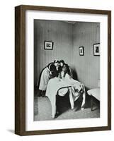 Housewifery, Barnsbury Park School, Islington, London, 1908-null-Framed Photographic Print