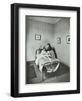 Housewifery, Barnsbury Park School, Islington, London, 1908-null-Framed Premium Photographic Print