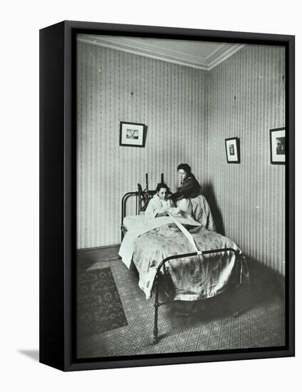 Housewifery, Barnsbury Park School, Islington, London, 1908-null-Framed Stretched Canvas