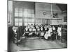 Housewifery Lesson, Childeric Road School, Deptford, London, 1908-null-Mounted Premium Photographic Print