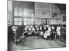 Housewifery Lesson, Childeric Road School, Deptford, London, 1908-null-Mounted Photographic Print