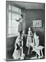 Housewifery Lesson, Dulwich Hamlet School, Dulwich Village, London, 1908-null-Mounted Premium Photographic Print