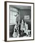 Housewifery Lesson, Dulwich Hamlet School, Dulwich Village, London, 1908-null-Framed Photographic Print