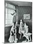 Housewifery Lesson, Dulwich Hamlet School, Dulwich Village, London, 1908-null-Mounted Photographic Print