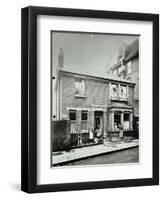 Housewifery, Surrey Lane School, Battersea, London, 1908-null-Framed Premium Photographic Print