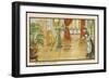 Housework Made Easy, The Automated Electric Polisher-Jean Marc Cote-Framed Art Print