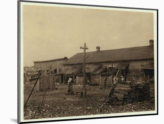 Housing for About 50 Employees of Maggioni Canning Co.-Lewis Wickes Hine-Mounted Photographic Print