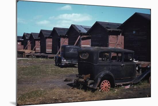 Housing for Migrant Workers and Sharecroppers-Marion Post Wolcott-Mounted Photographic Print