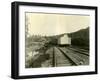 Housing For Railroad Workers, Lake Crescent, 1919-Asahel Curtis-Framed Giclee Print