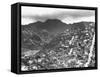 Housing on Hillsides of Honolulu-null-Framed Stretched Canvas
