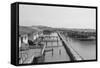 Housing Settlement on Brunei River-null-Framed Stretched Canvas