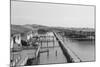 Housing Settlement on Brunei River-null-Mounted Photographic Print