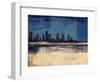 Houston Abstract Skyline I-Emma Moore-Framed Art Print