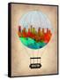 Houston Air Balloon-NaxArt-Framed Stretched Canvas