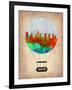 Houston Air Balloon-NaxArt-Framed Art Print