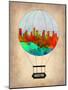 Houston Air Balloon-NaxArt-Mounted Art Print