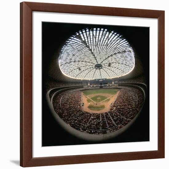 Houston Domed Stadium-null-Framed Photographic Print