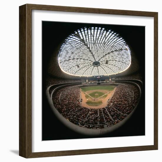 Houston Domed Stadium-null-Framed Photographic Print