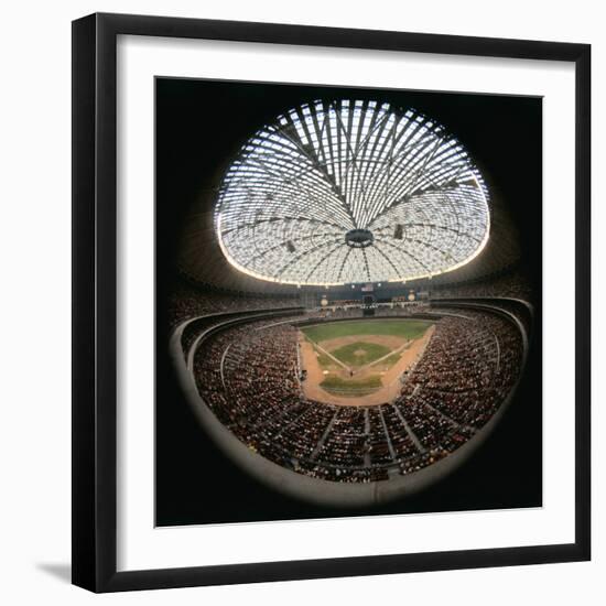 Houston Domed Stadium-null-Framed Photographic Print